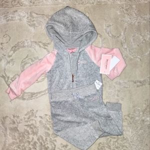 12 months Baby Girls Juicy Couture Sweatsuit Set
